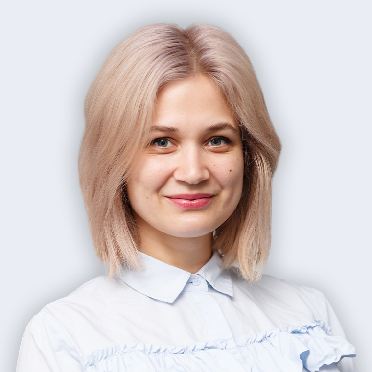 Yana Koloshina, SQA y Gerente de Desarrollo