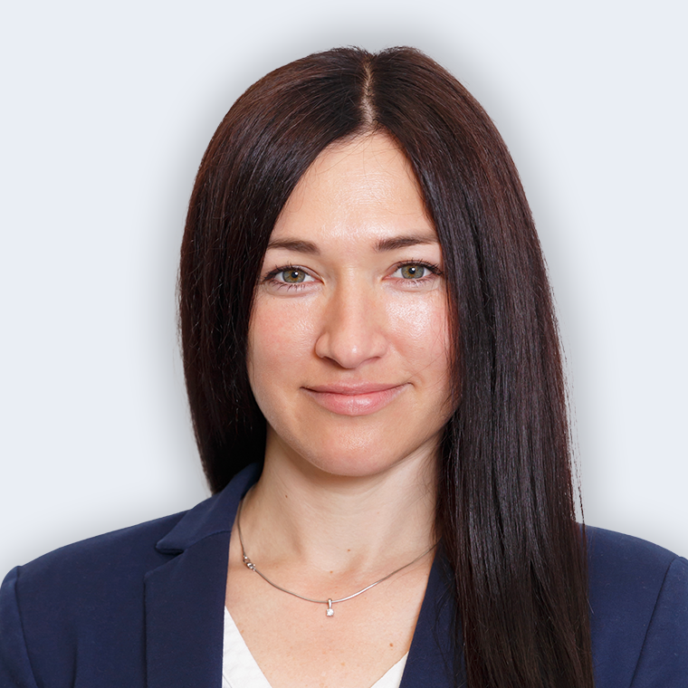 Tetiana Bombushkar, líder de marketing y comunicaciones