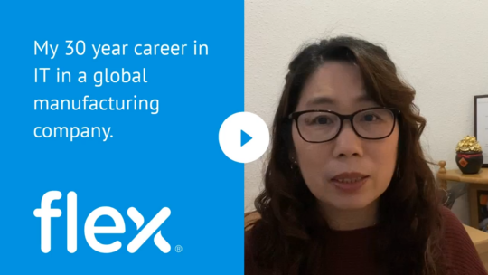 Choon See, directora senior de TI, habla sobre su experiencia trabajando para flex