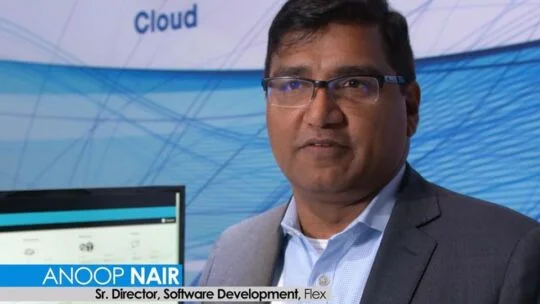 anoop nair sr. director de desarrollo de software en Flex